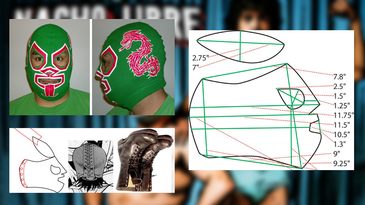 Pattern Theme Factory - Lucha Libre Mask